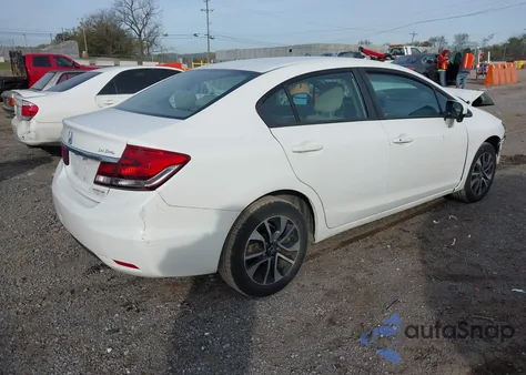 2014 Honda Civic Ex из США, поврежденный, VIN 19XFB2F89EE081737